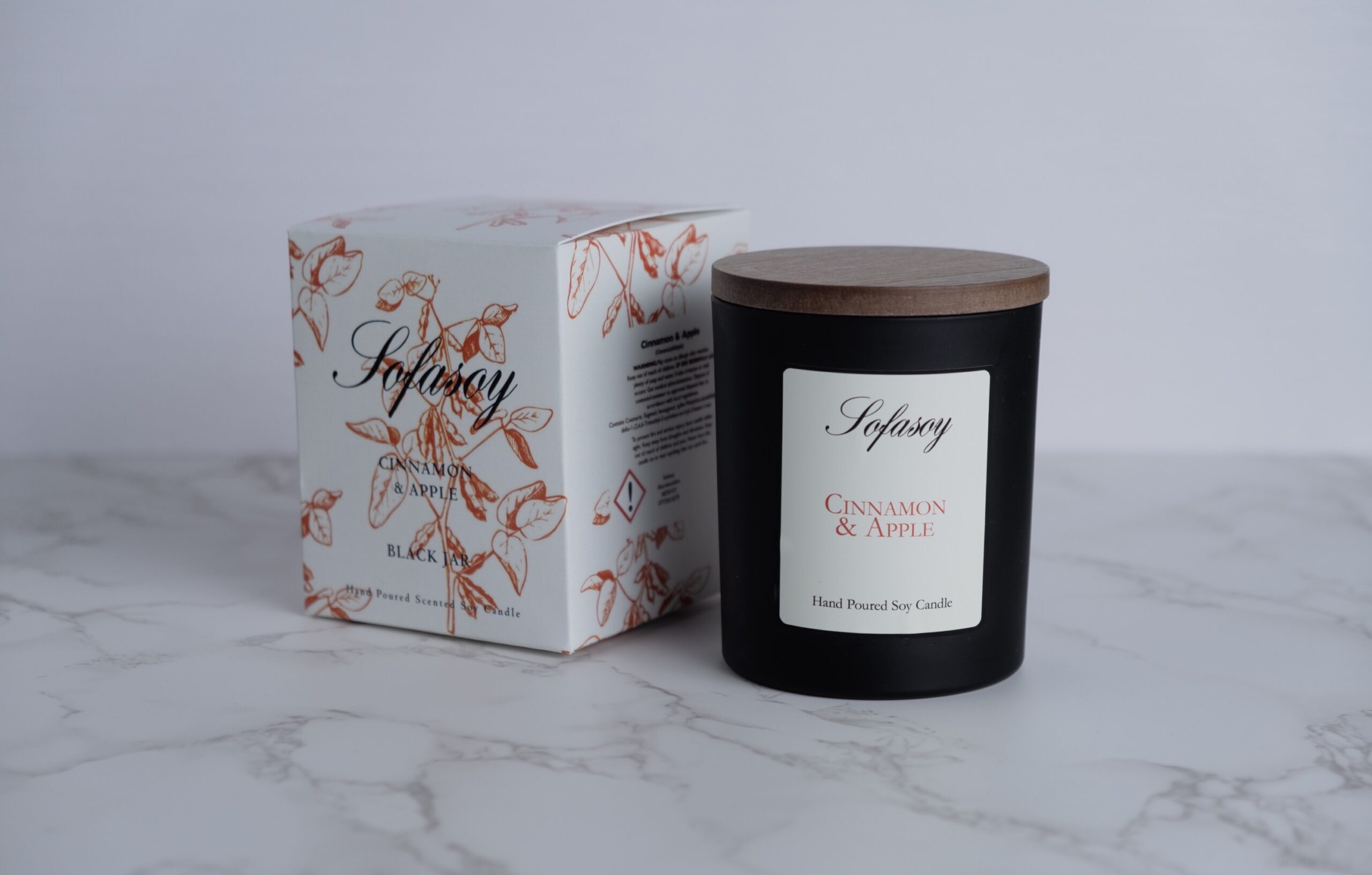 BLACK SOY WAX CANDLE